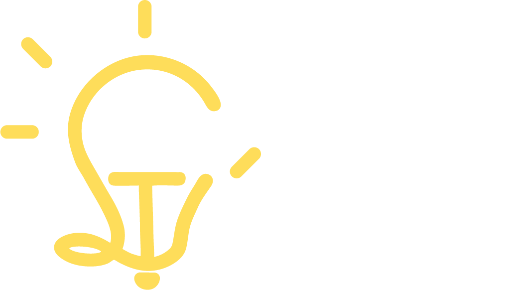 Logo wordpress jaune blanc